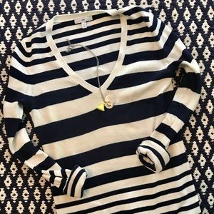 Gap Navy Striped Sweater